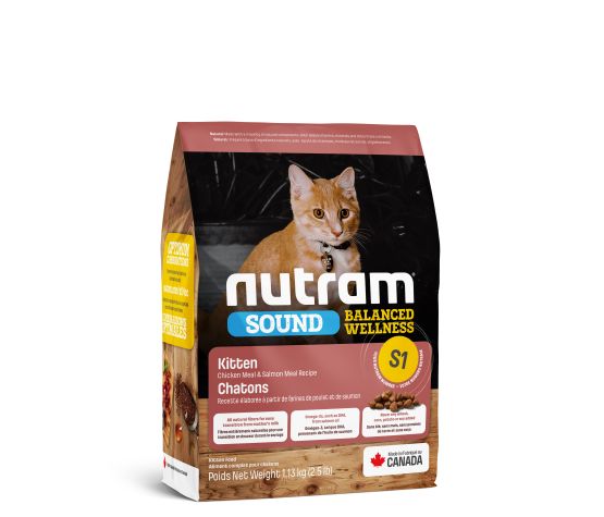 Nutram s1 sound nourriture pour chaton