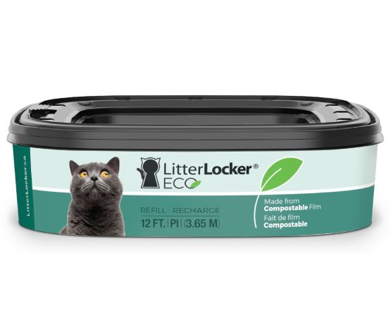 Litterlocker Eco Refill Made From Compostable Film For Litterlocker Design  Plus (cs=12)