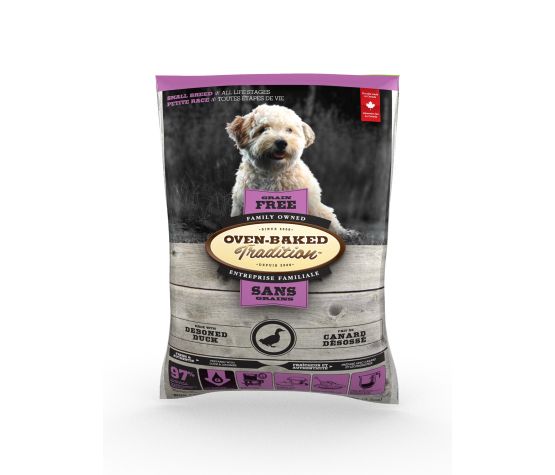 Obt Grain-free Dry Food For Small Breed Dogs - Duck  Samples |  Gastronome Animal